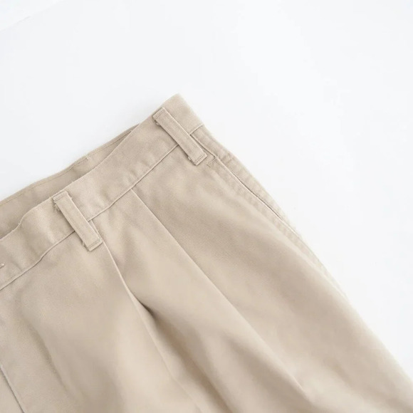 Vintage 90'S Northern Elements Tan 100% Cotton Straight Leg Khaki Dress Pants 38 - Picture 9 of 14